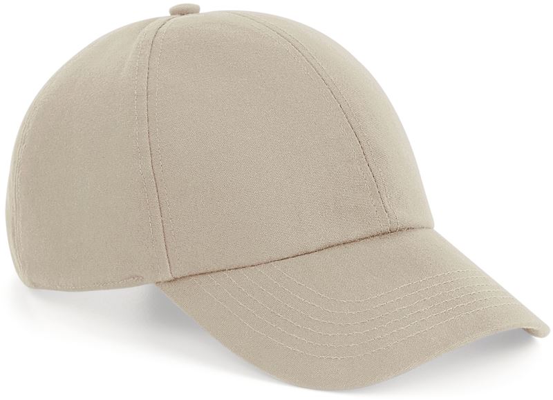 Levně 6 panelová kšiltovka z bio bavlny - sand