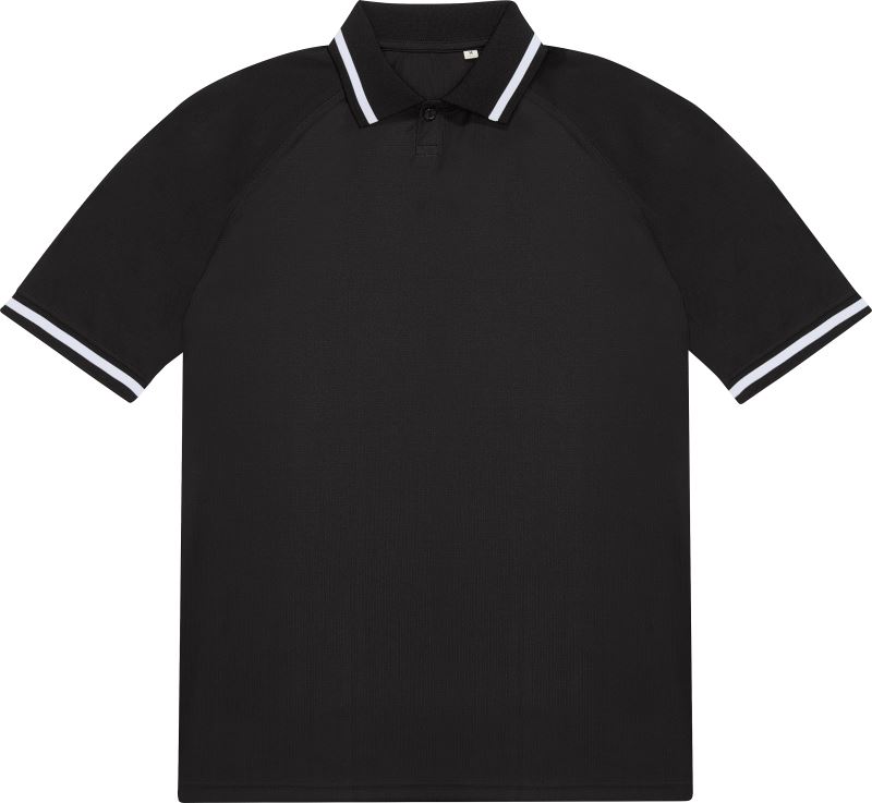 Levně Unisex polo "Active" - black