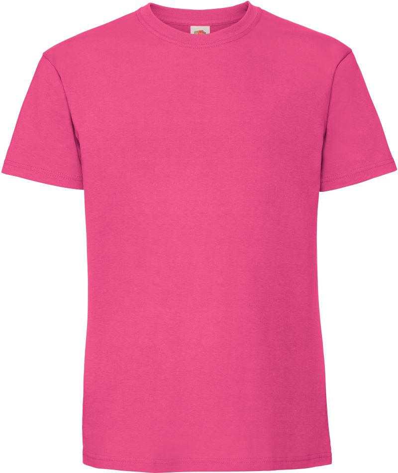Levně Pánské tričko z těžké bavlny - fuchsia