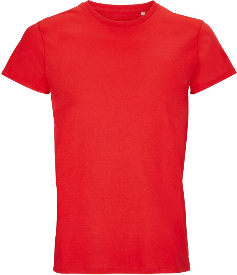 Levně Unisex tričko "Recycling" - bright red