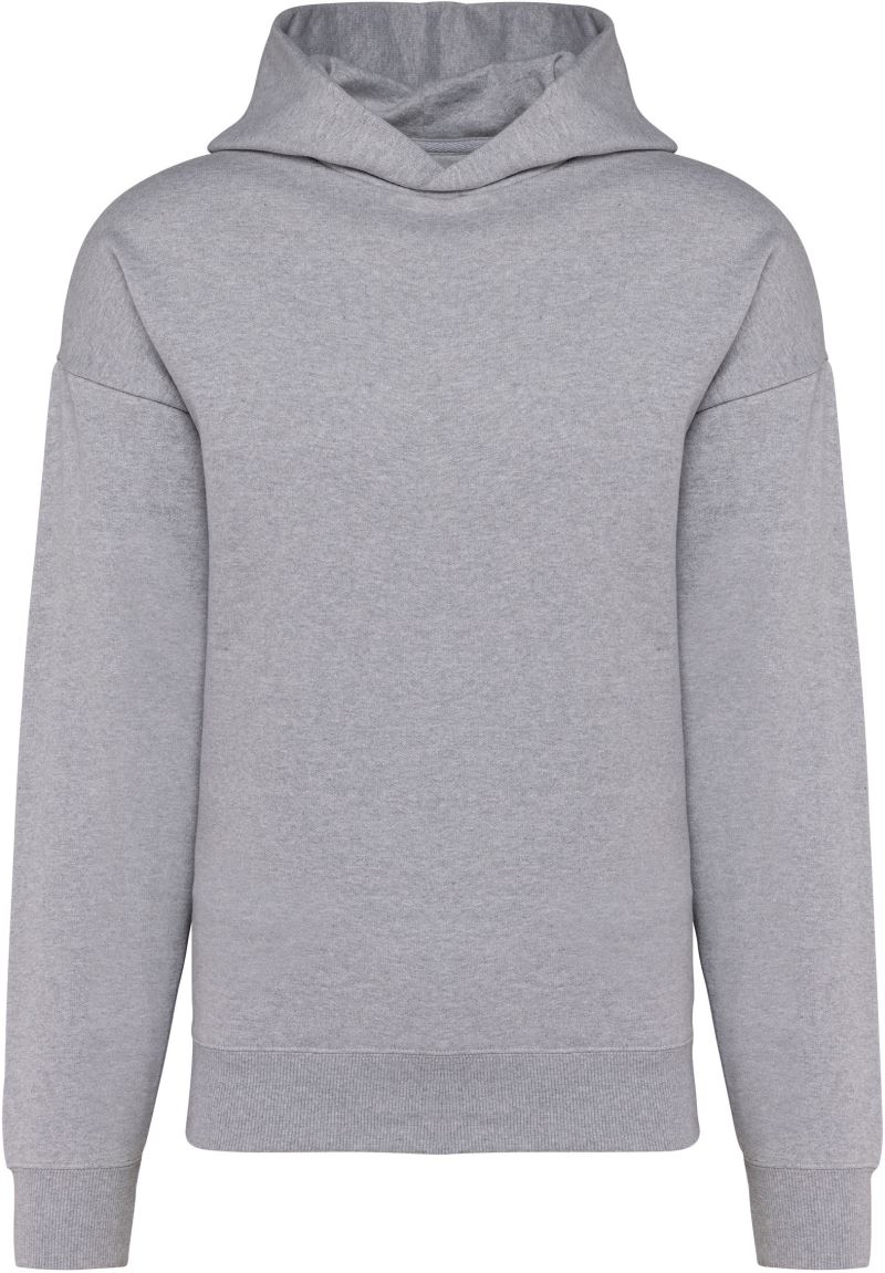 Levně Oversize mikina s kapucí - oxford grey