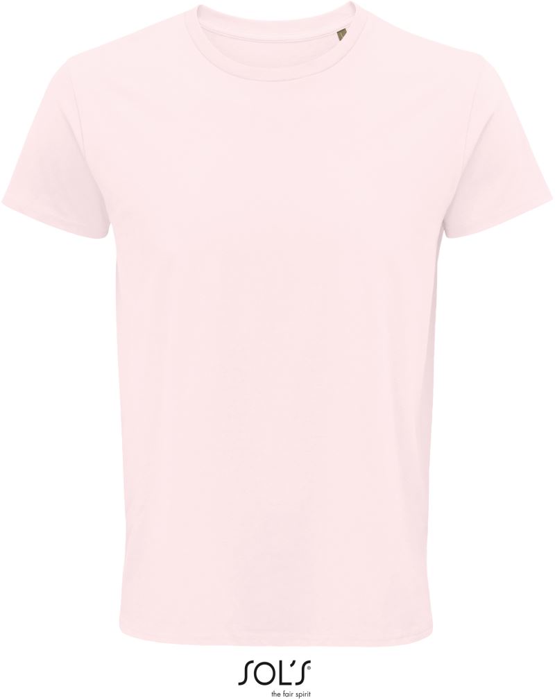Levně Pánské tričko z bio bavlny - pale pink