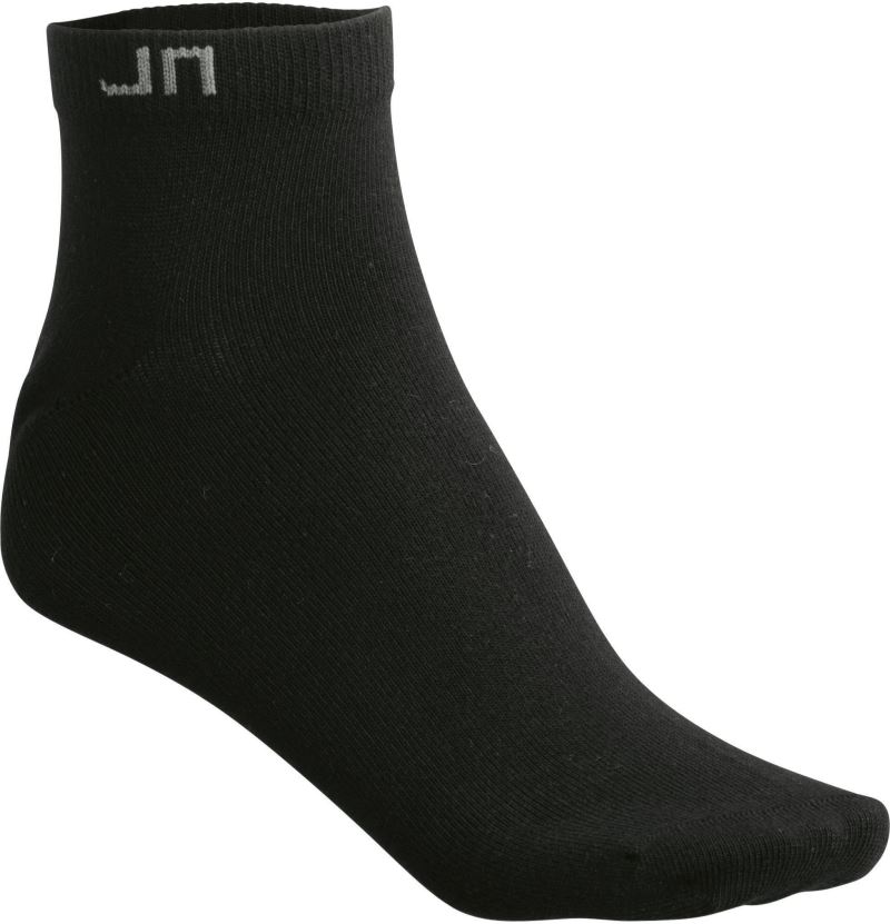 Levně Coolmax® sportovní teniskové ponožky - black