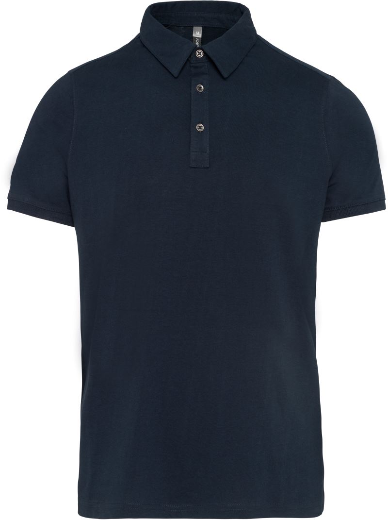 Levně Pánské žerzejové polo - navy