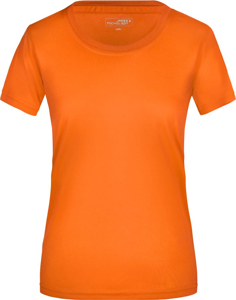 Levně Dámské žerzejové sportovní tričko - orange