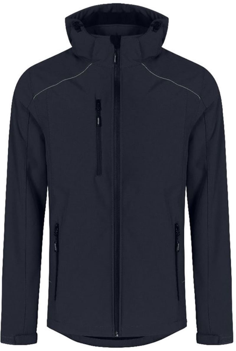 Levně Pánská zimní softshellová bunda - navy