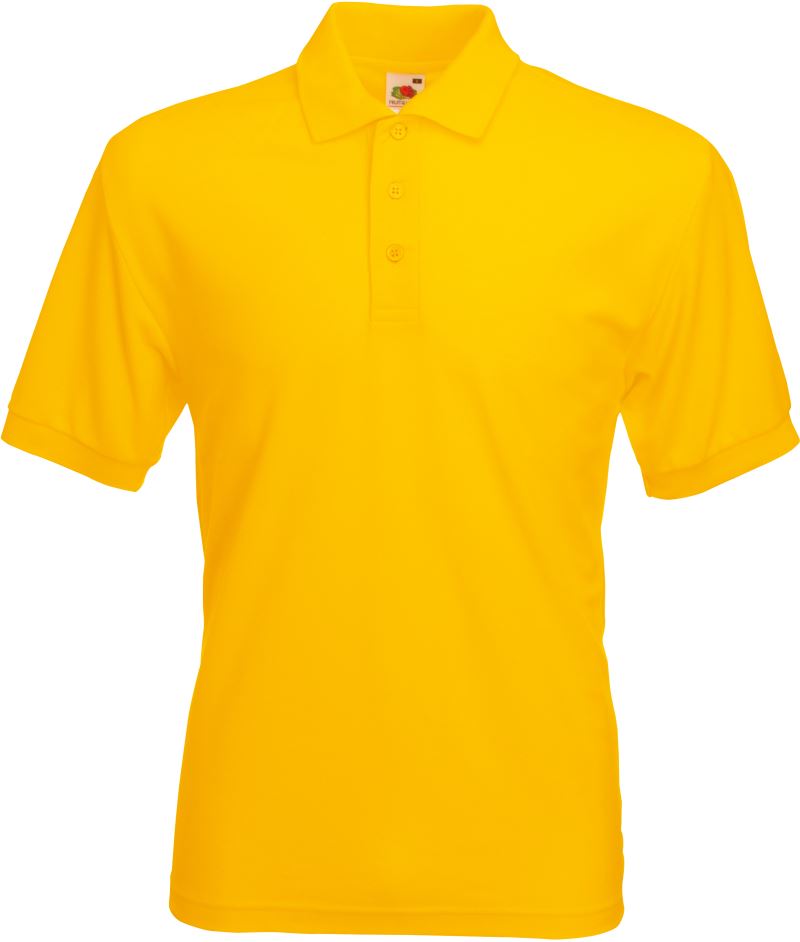 Levně Piqué polo - sunflower