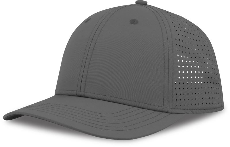 6 panelová kšiltovka - dark grey