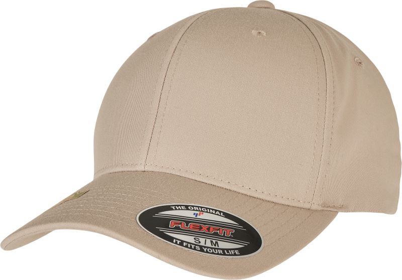 Levně 6 panelová recyklovaná Flexfit kšiltovka - khaki