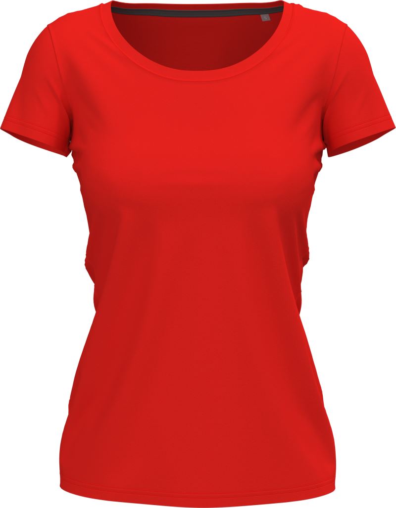 Levně Dámské tričko - scarlet red