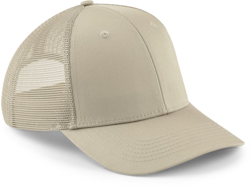Levně 6 panelová kšiltovka "Urbanwear Trucker" - warm sand