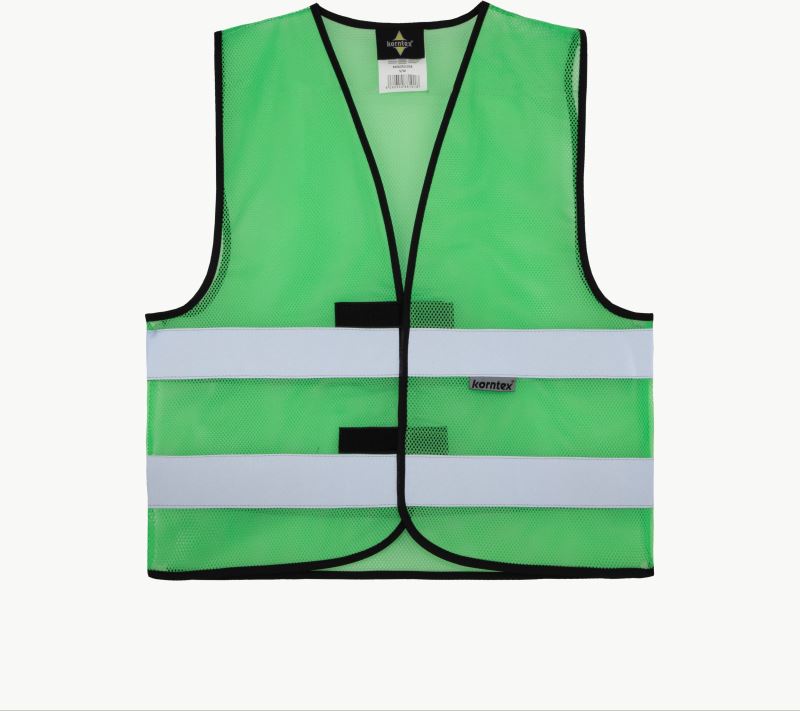 Levně Letní bezpečnostní síťovaná vesta - green