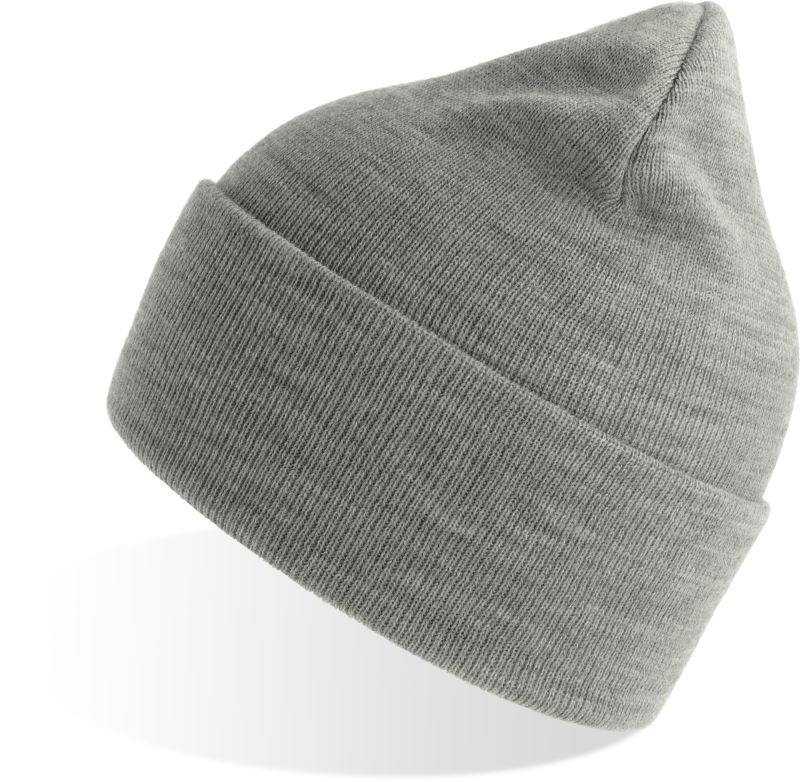 Levně Pletená čepice "Pure" - light grey melange