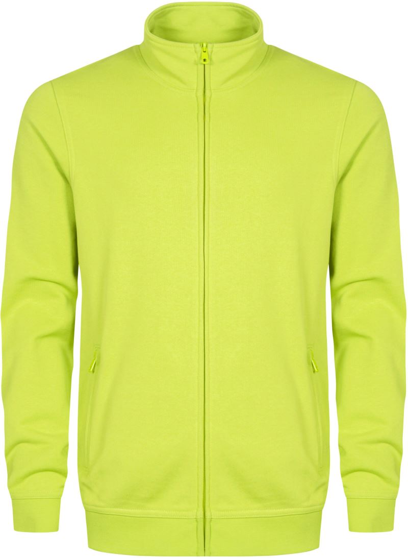 Levně Pánská pracovní mikina - EXCD - apple green