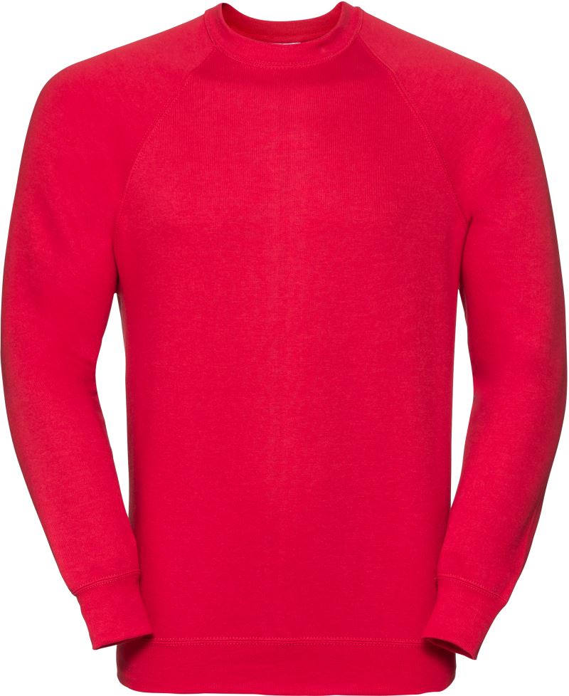 Levně Raglánová mikina - classic red