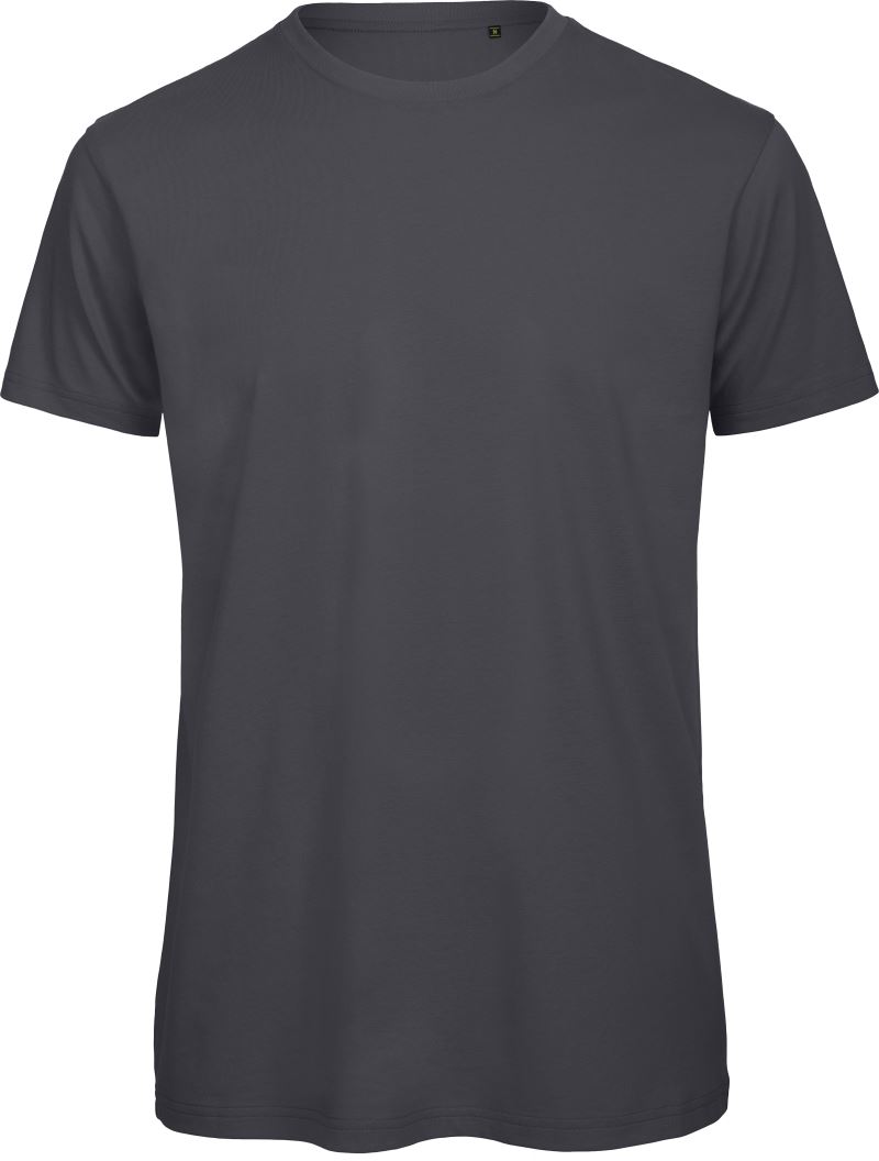 Levně Pánské tričko Medium Fit z bio bavlny - dark grey