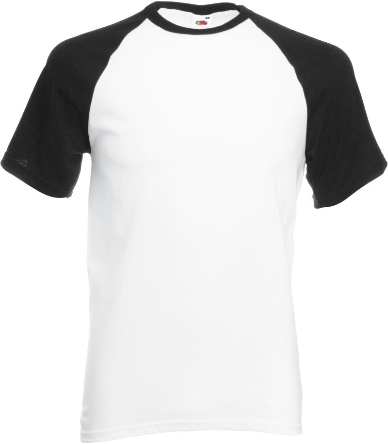 Levně Raglánové tričko - white/black