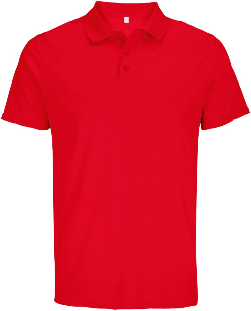 Levně Sportovní polo - red