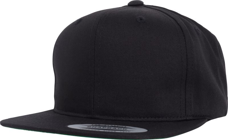 Levně Dětská 6 panelová kšiltovka - black