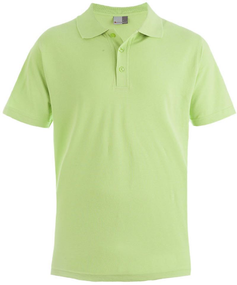 Levně Pánské piqué polo "Superior" - wild lime