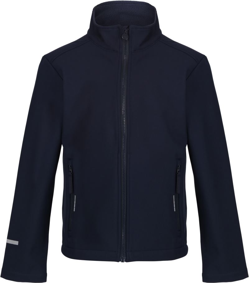 Levně Dětská 2-vrstvá softshellová bunda "Ablaze" - navy/navy