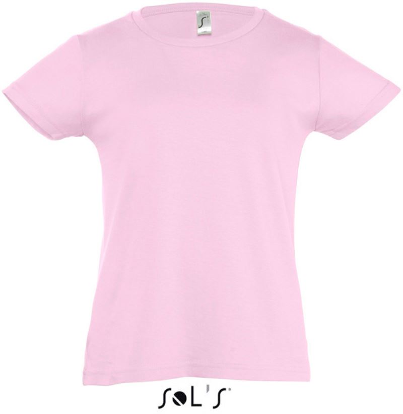 Levně Dívčí tričko - medium pink