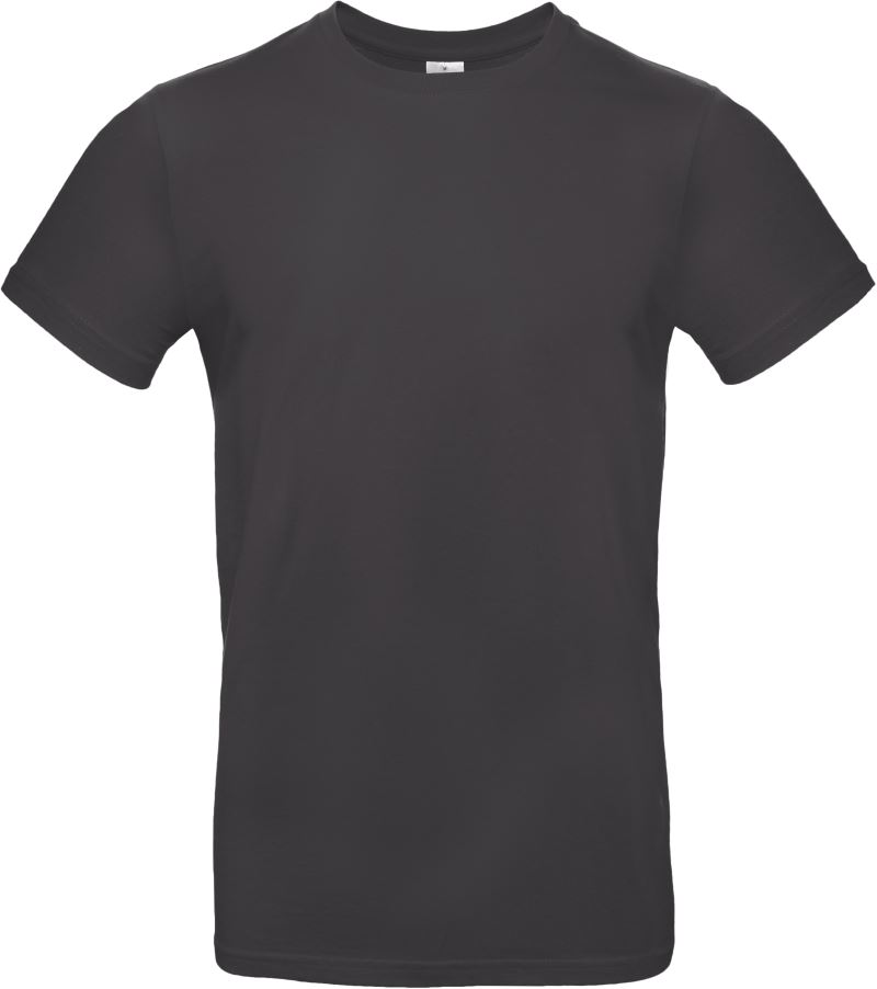Levně Tričko z těžké bavlny - used black