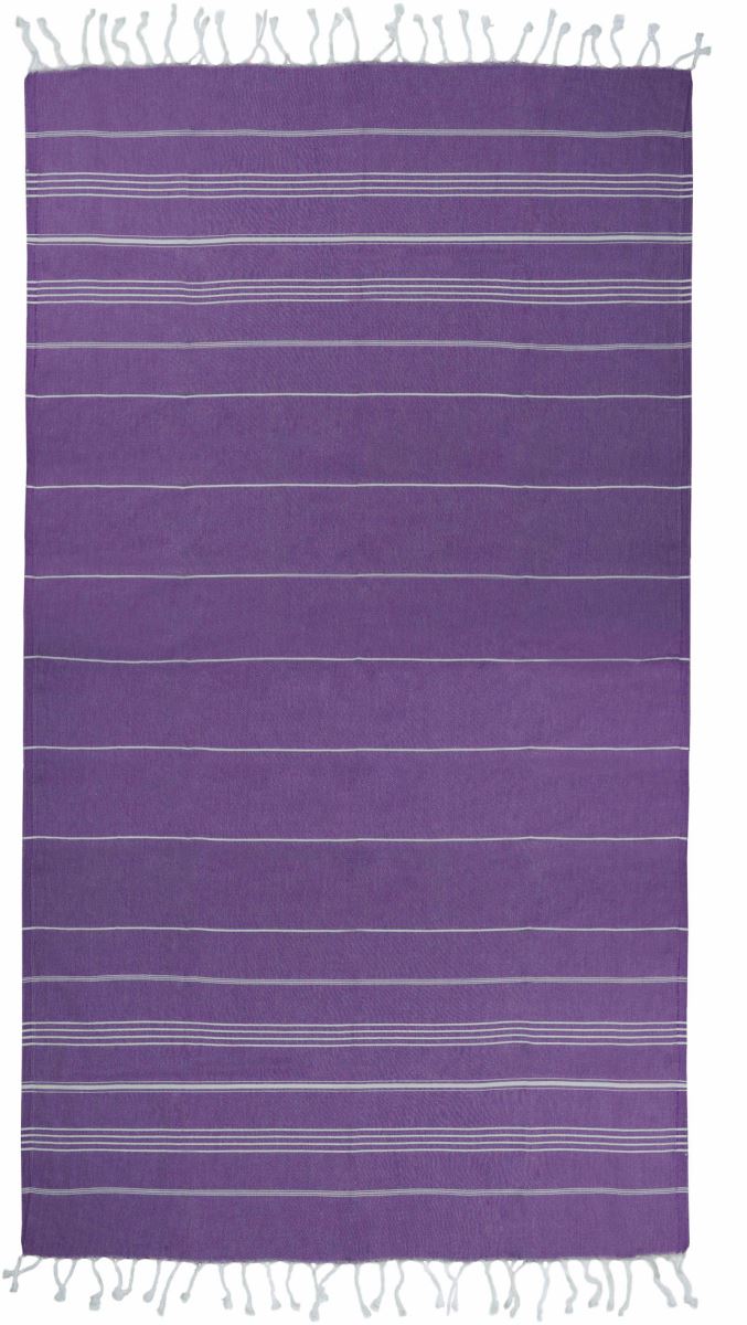 Levně Hamam ručník "Sultan" - purple/white