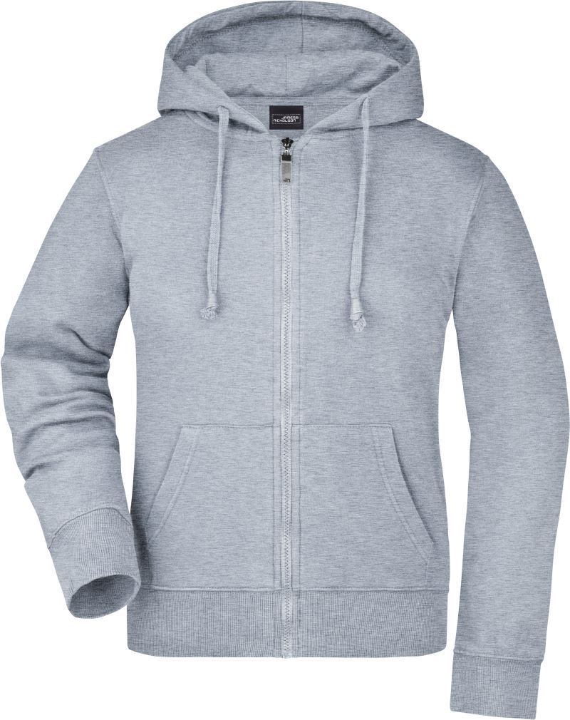 Dámská mikina s kapucí - grey heather