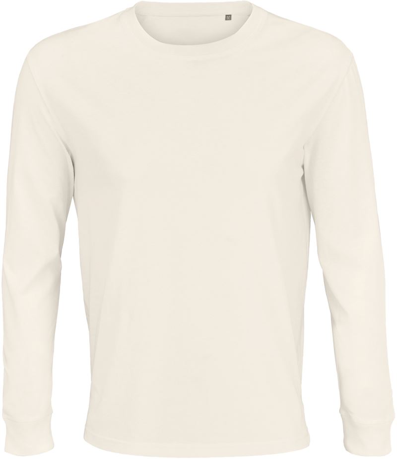 Levně Tričko s dlouhým rukávem z bio bavlny - off white