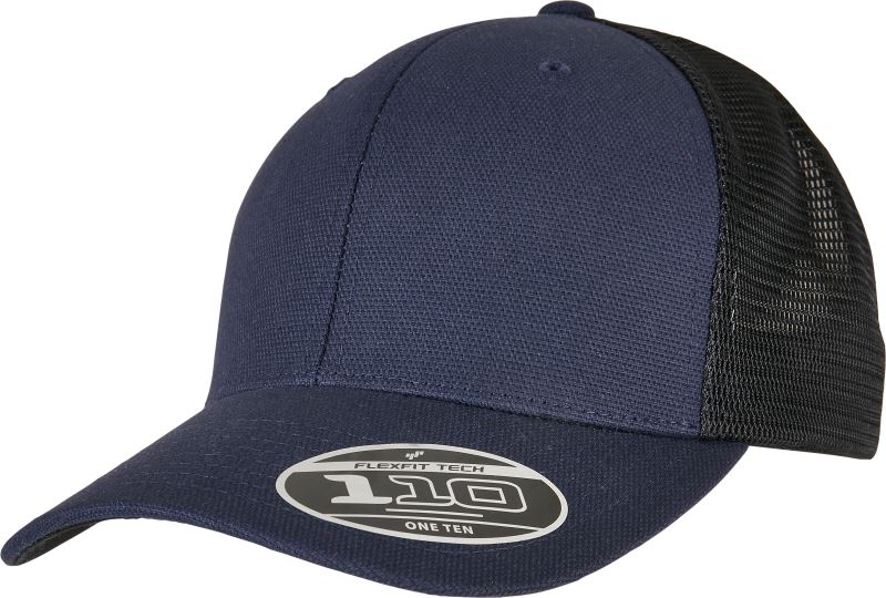 Levně 6 panelová Trucker kšiltovka "Canvas" - navy/black