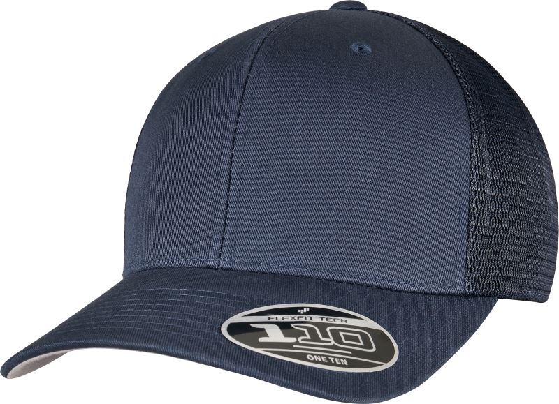 6 panelová síťovaná kšiltovka - navy/white