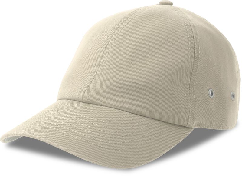 Levně 6 panelová baseballová kšiltovka - stone