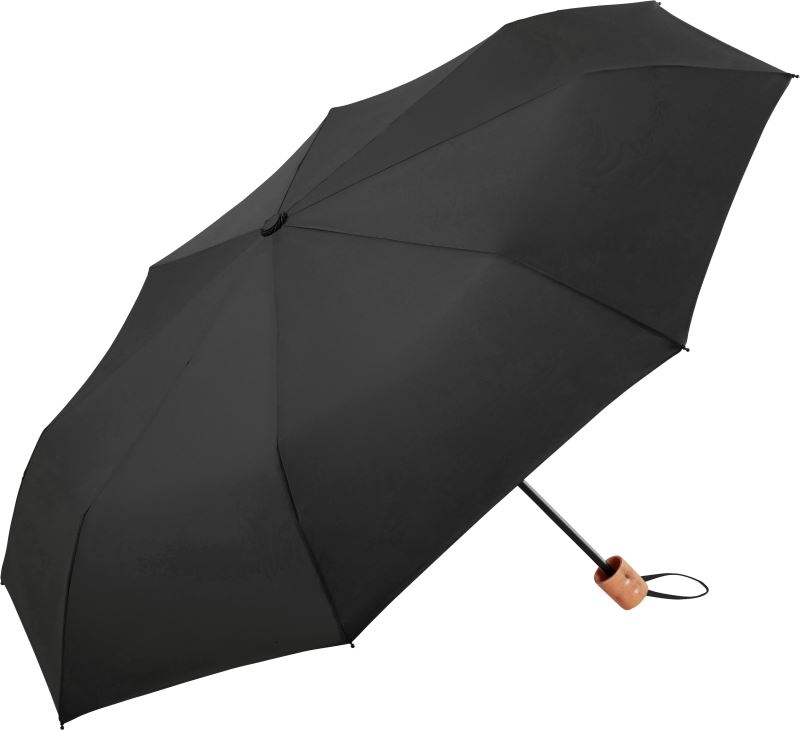 Levně Mini skládací deštník "ÖkoBrella Shopping" - black