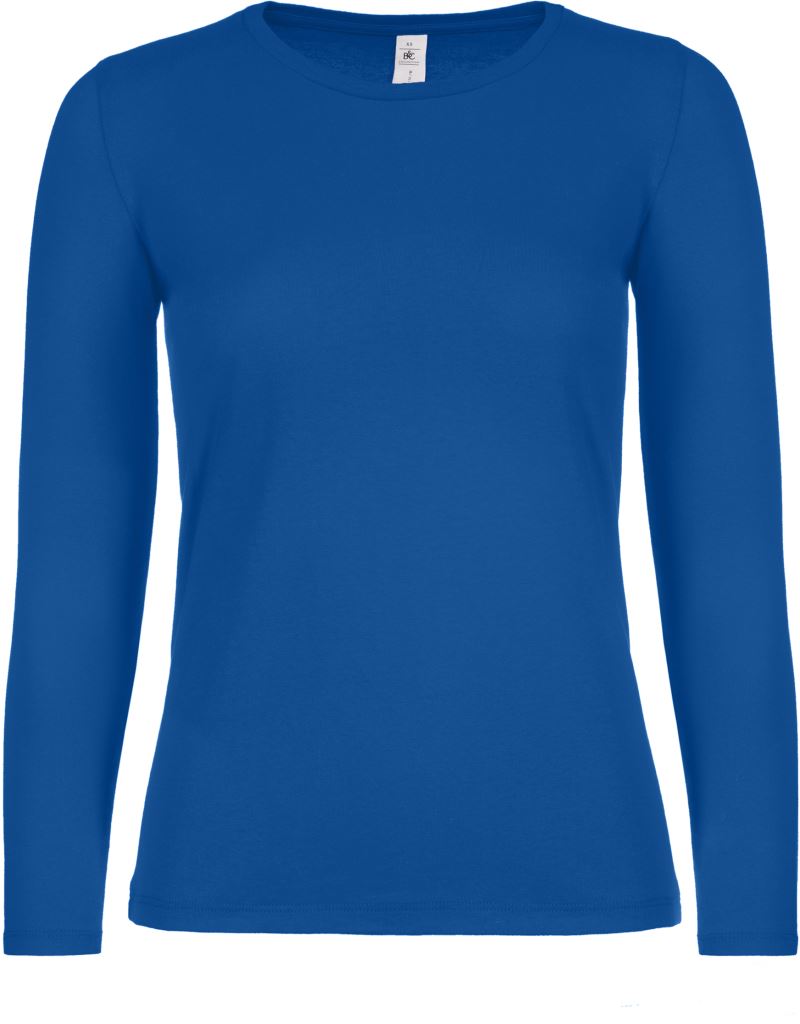 Dámské tričko s dlouhým rukávem - royal blue