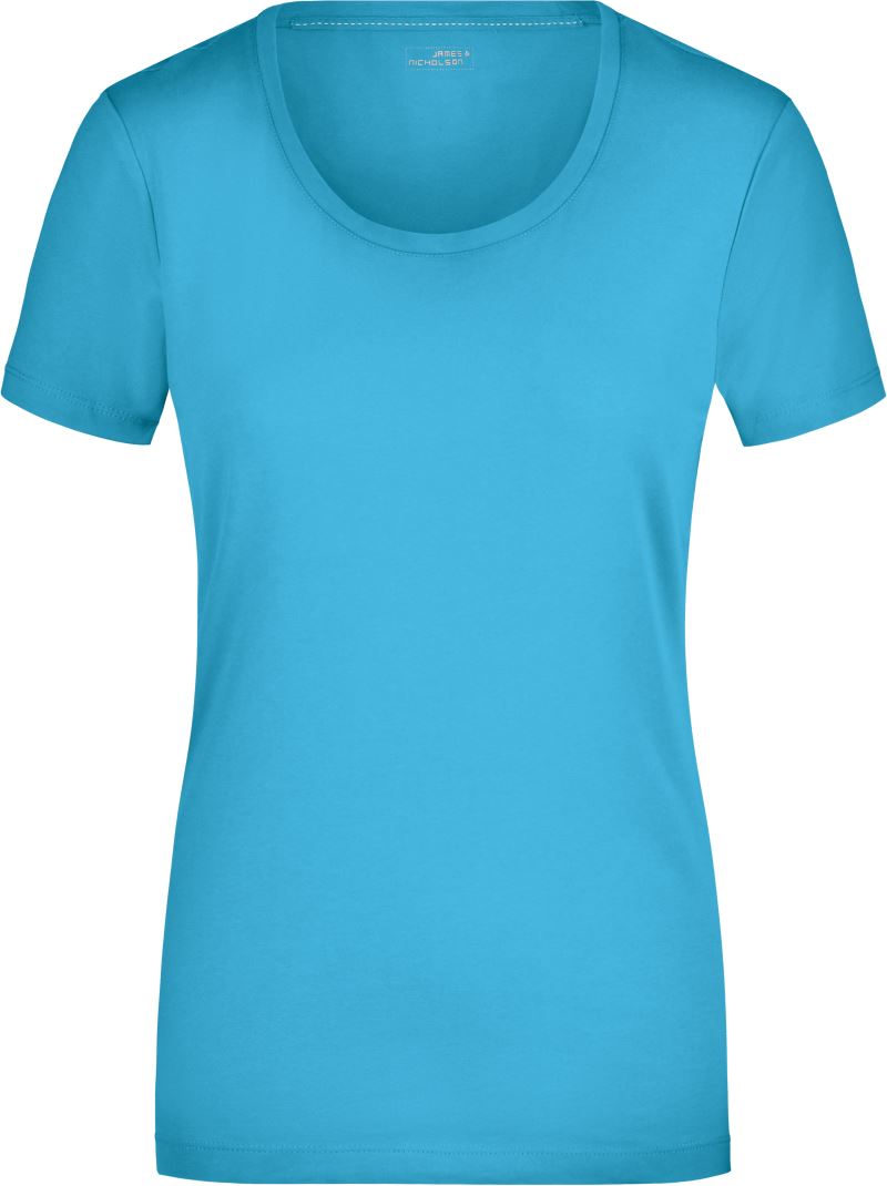 Levně Dámské elastické tričko - turquoise