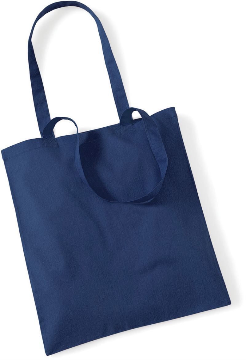 Levně Bavlněná taška "Bag for Life" - french navy