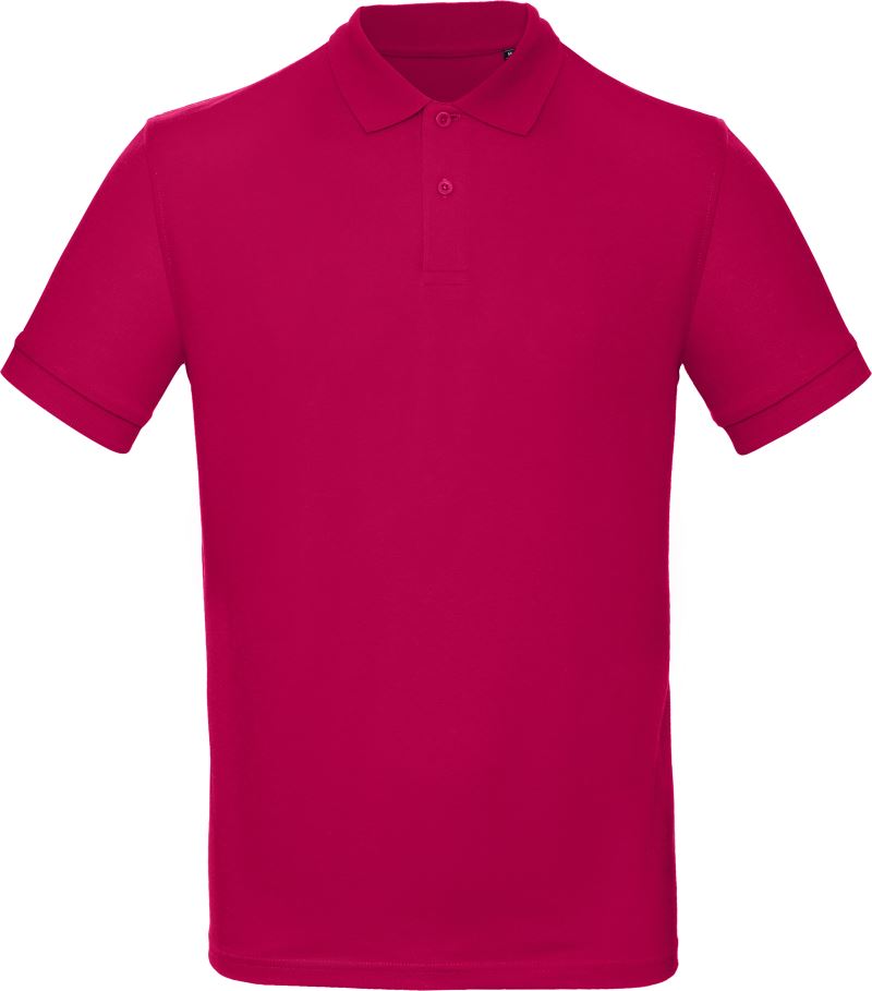 Levně Pánské piqué polo z bio bavlny - sorbet