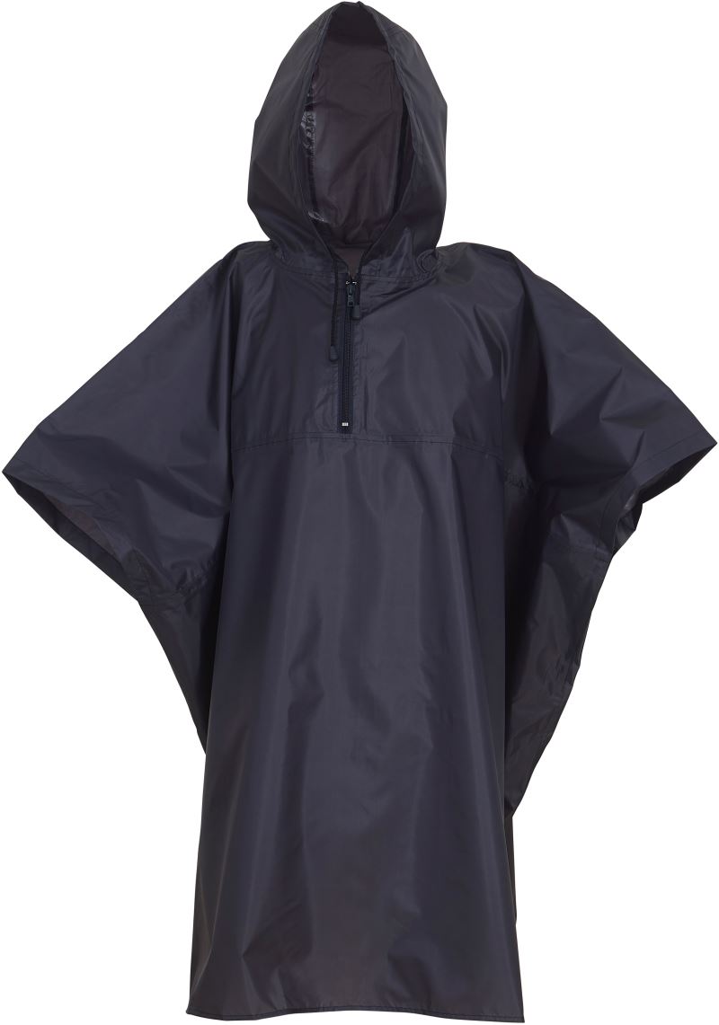 Levně Poncho do deště - navy