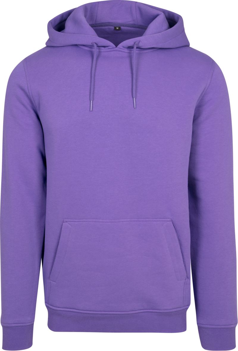 Levně Mikina s kapucí z těžké bavlny - ultra violet