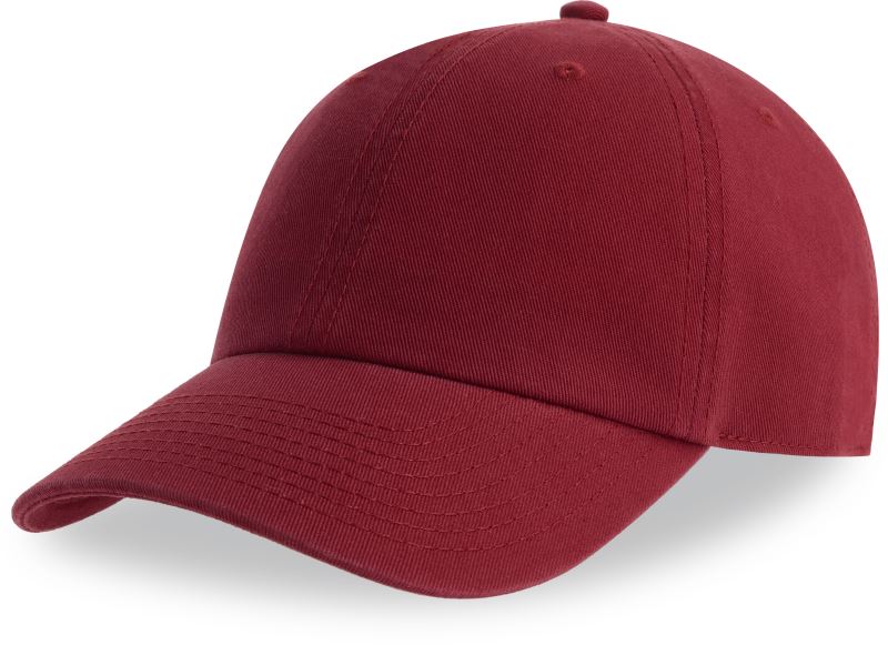 Levně 6 panelová kšiltovka - cardinal red