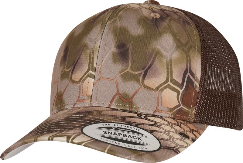 Levně 6 panelová kšiltovka Trucker "Kryptek®" - highlander