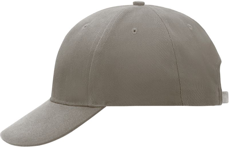 Levně 6 panelová kšiltovka vyztužená - beige