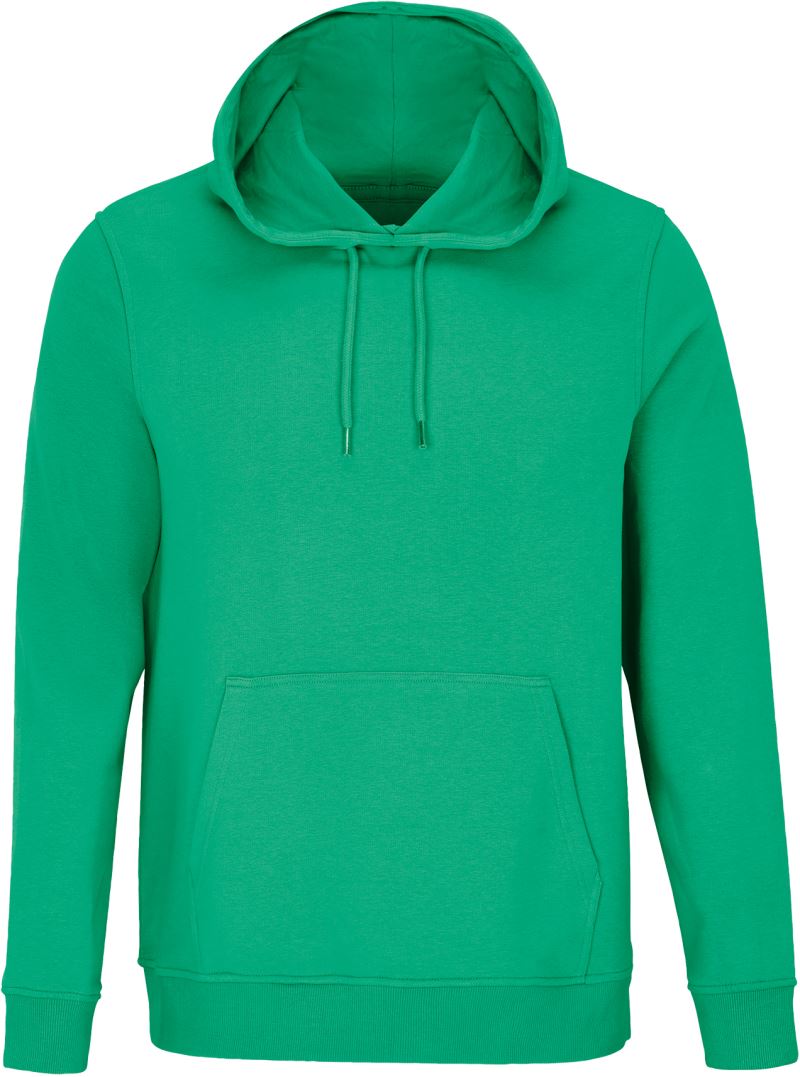 Levně Unisex mikina s kapucí - spring green