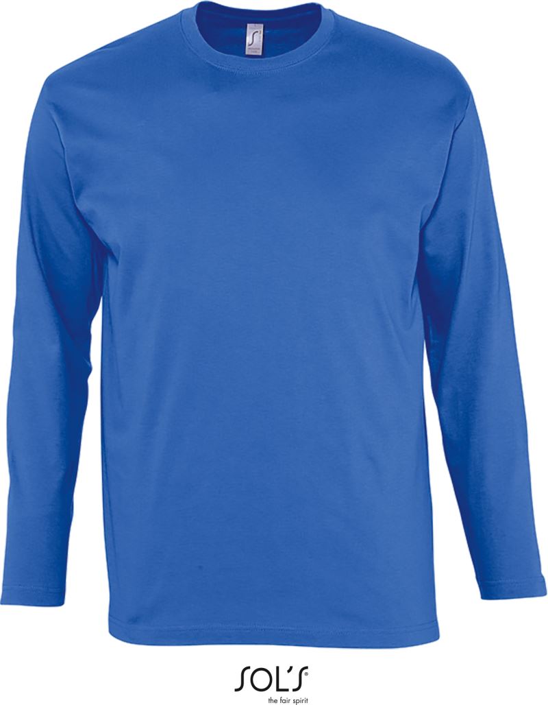 Levně Tričko s dlouhým rukávem - royal blue