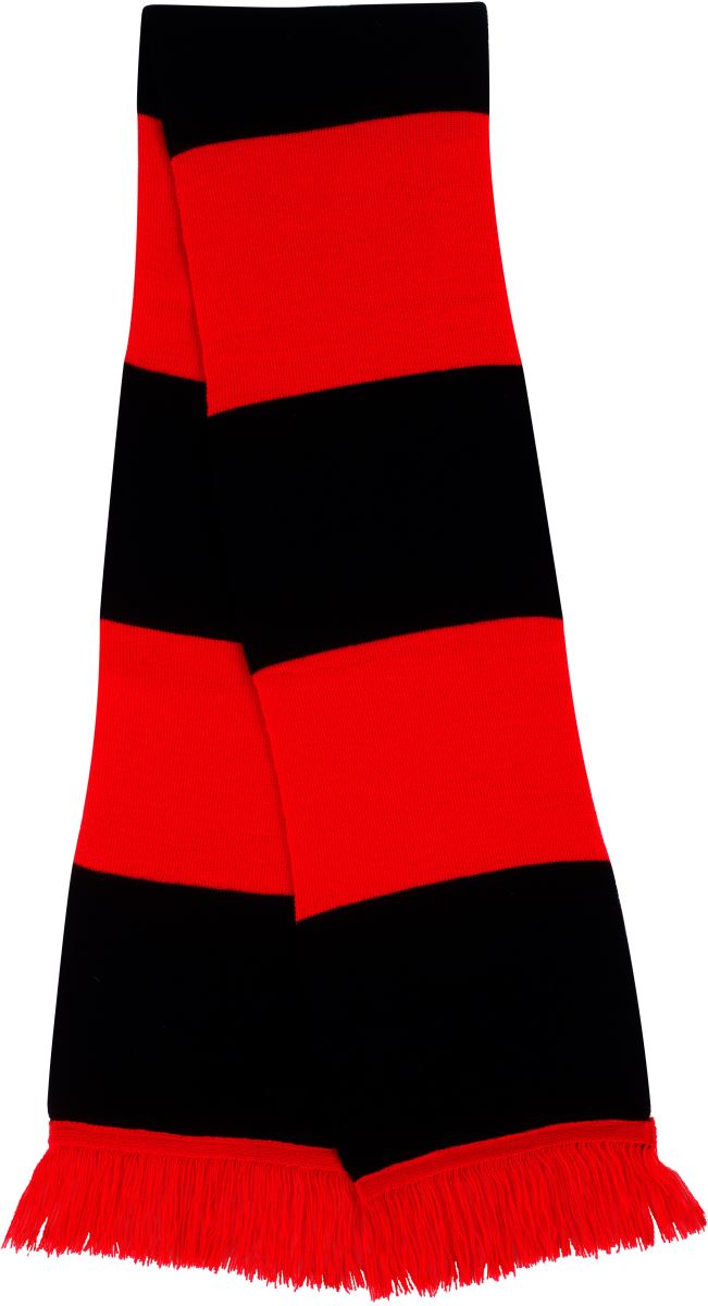 Levně Týmová šála - red/black