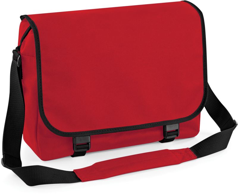 Taška messenger - classic red