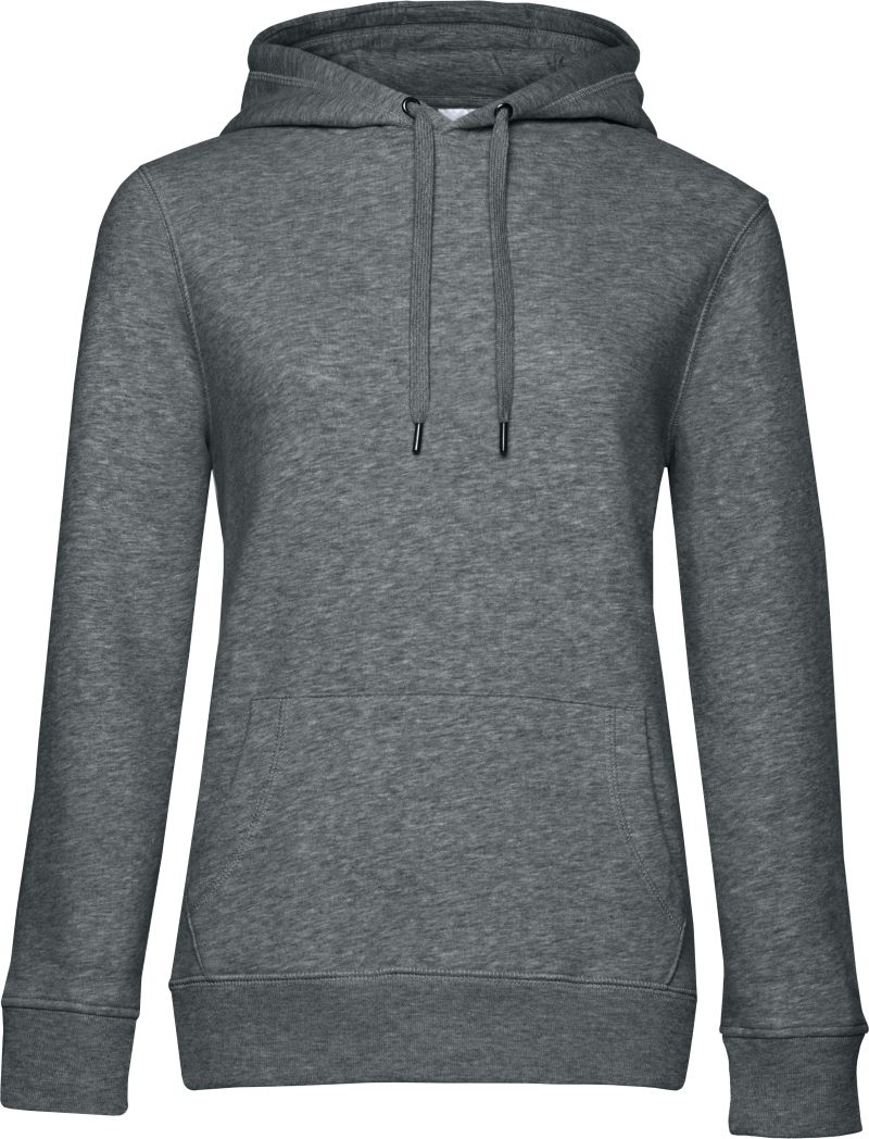 Dámská mikina s kapucí - heather mid grey