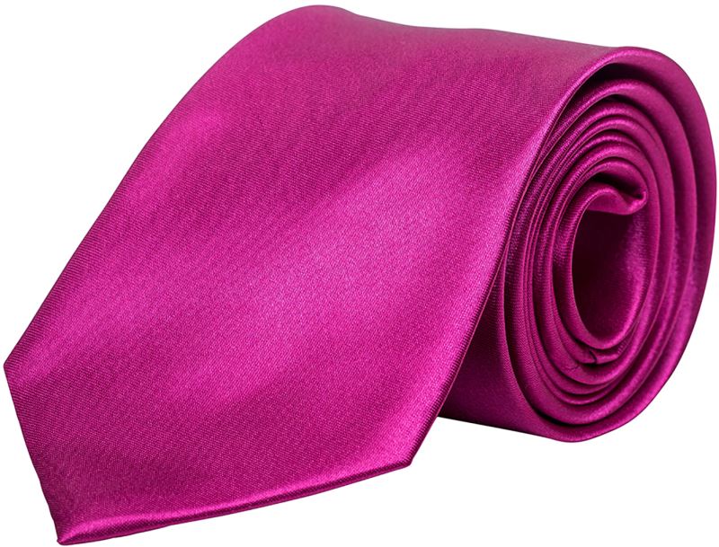 Levně Klasická kravata - dark pink
