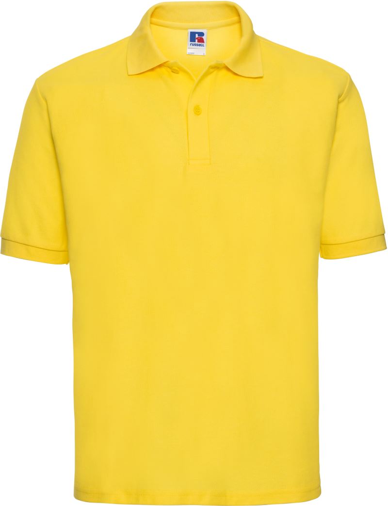 Levně Piqué polo - yellow